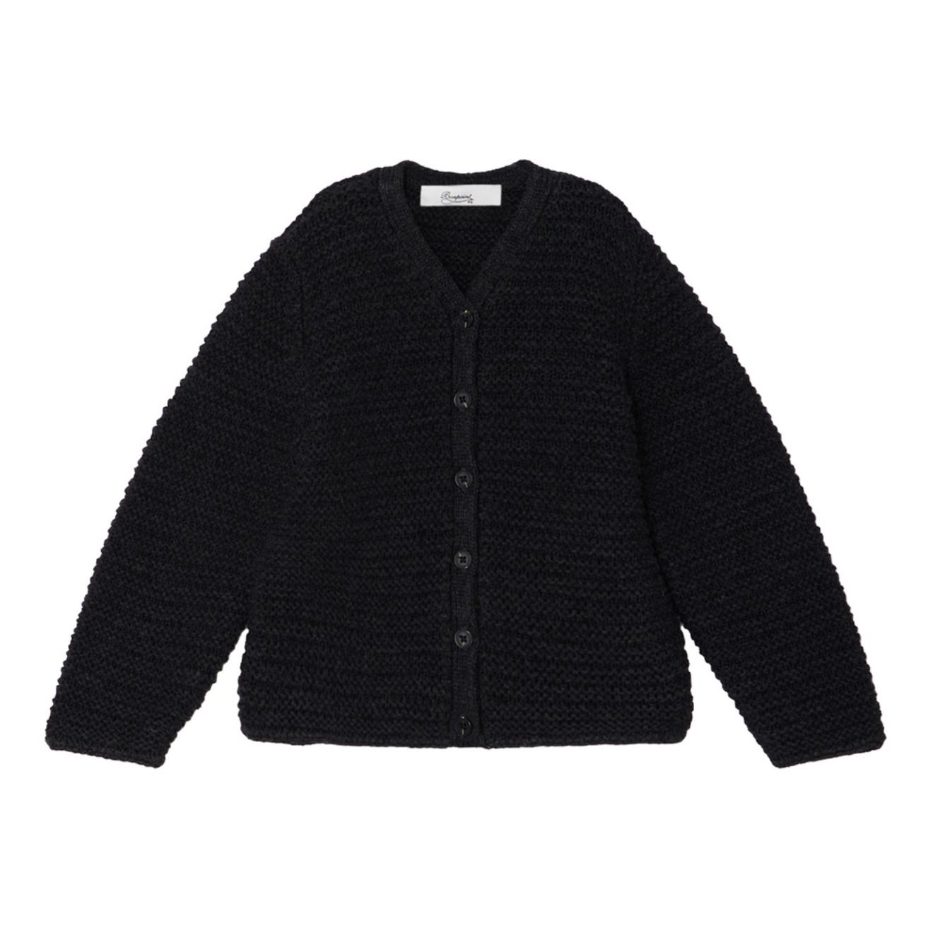 Bonpoint - Cardigan Alessandro - Fille - Gris anthracite