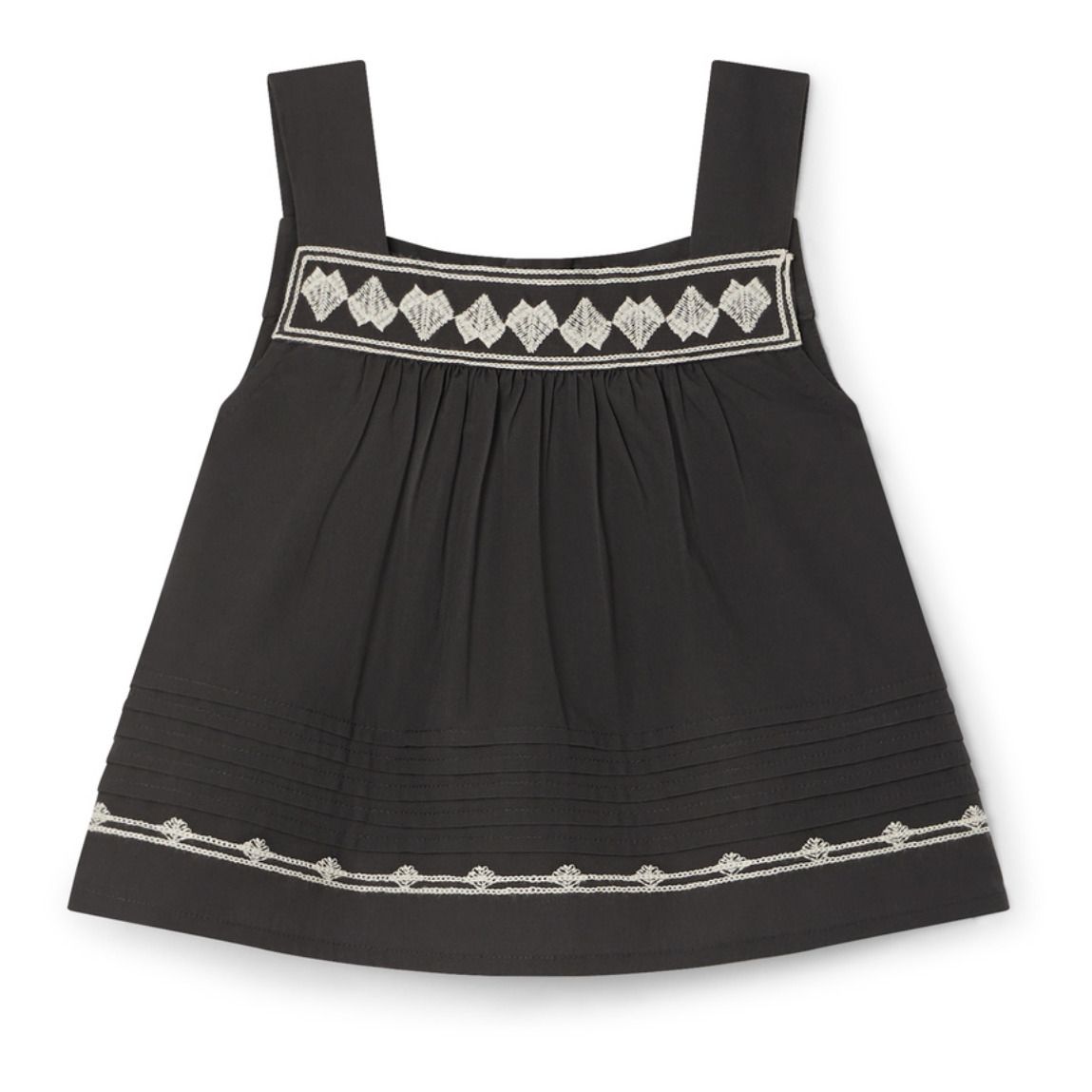 Bonpoint - Top Elija - Fille - Gris anthracite