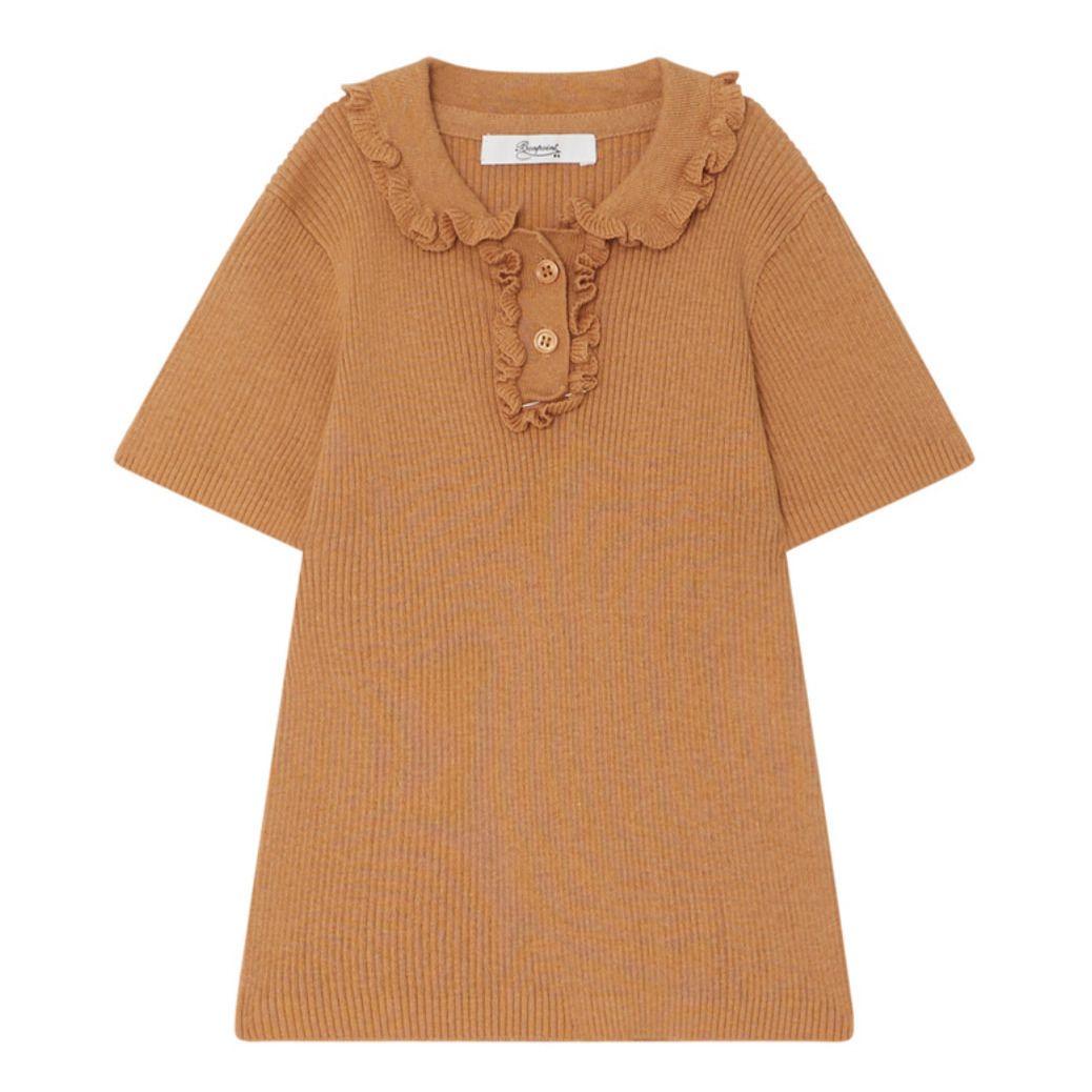 Bonpoint - Polo Anissa - Fille - Ocre