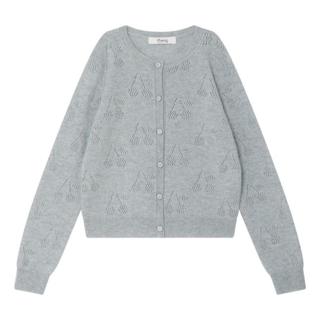 Thindra Cashmere Cardigan Gris