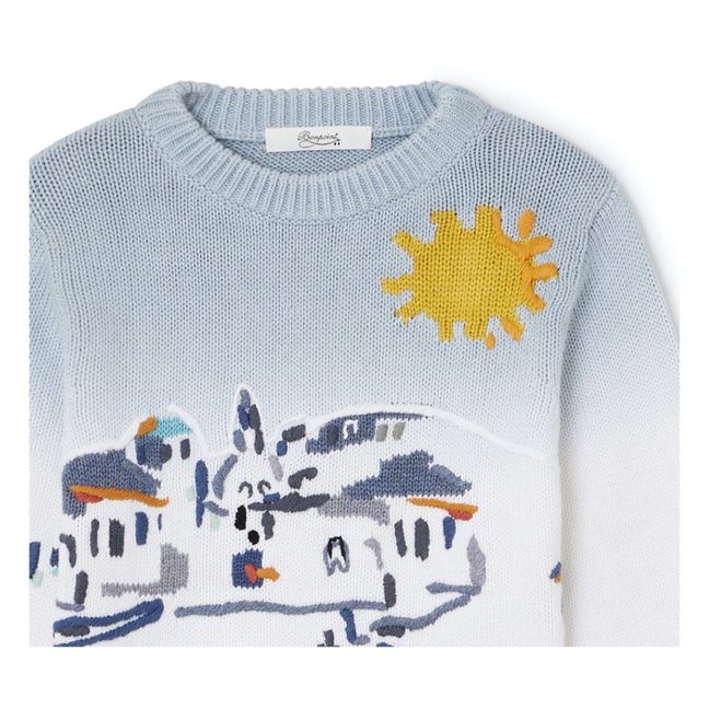 Anatole Embroidered Jumper Grey