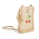 Amourette Woven Raffia Shoulder Bag Straw Yellow- Miniature produit n°1
