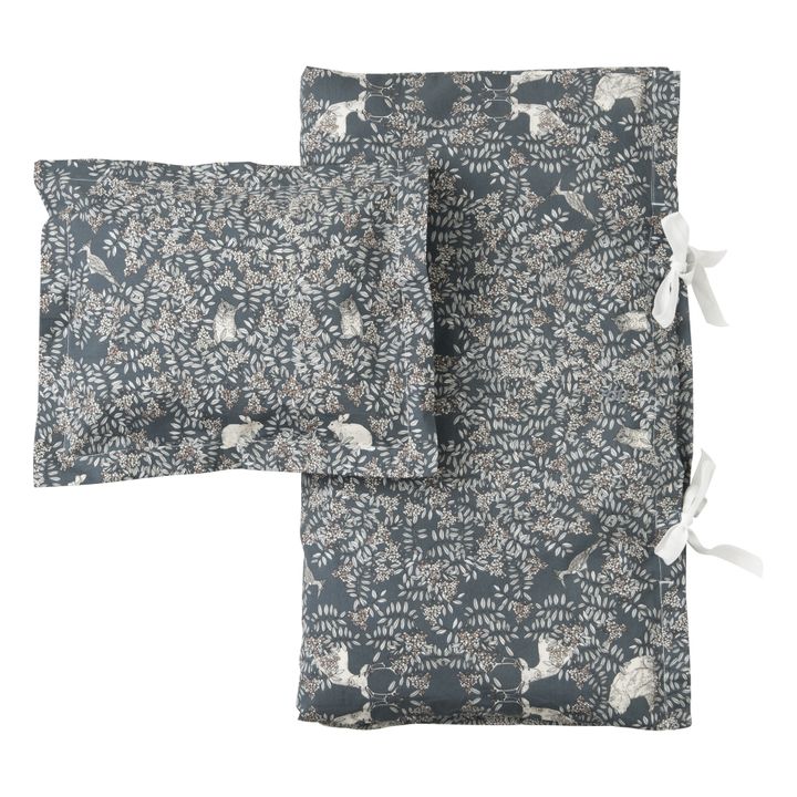 Fauna Bed Linen Set in cotton percale- Product image n°1