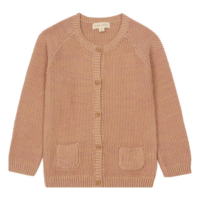 Wool and Cotton Cardigan Pink