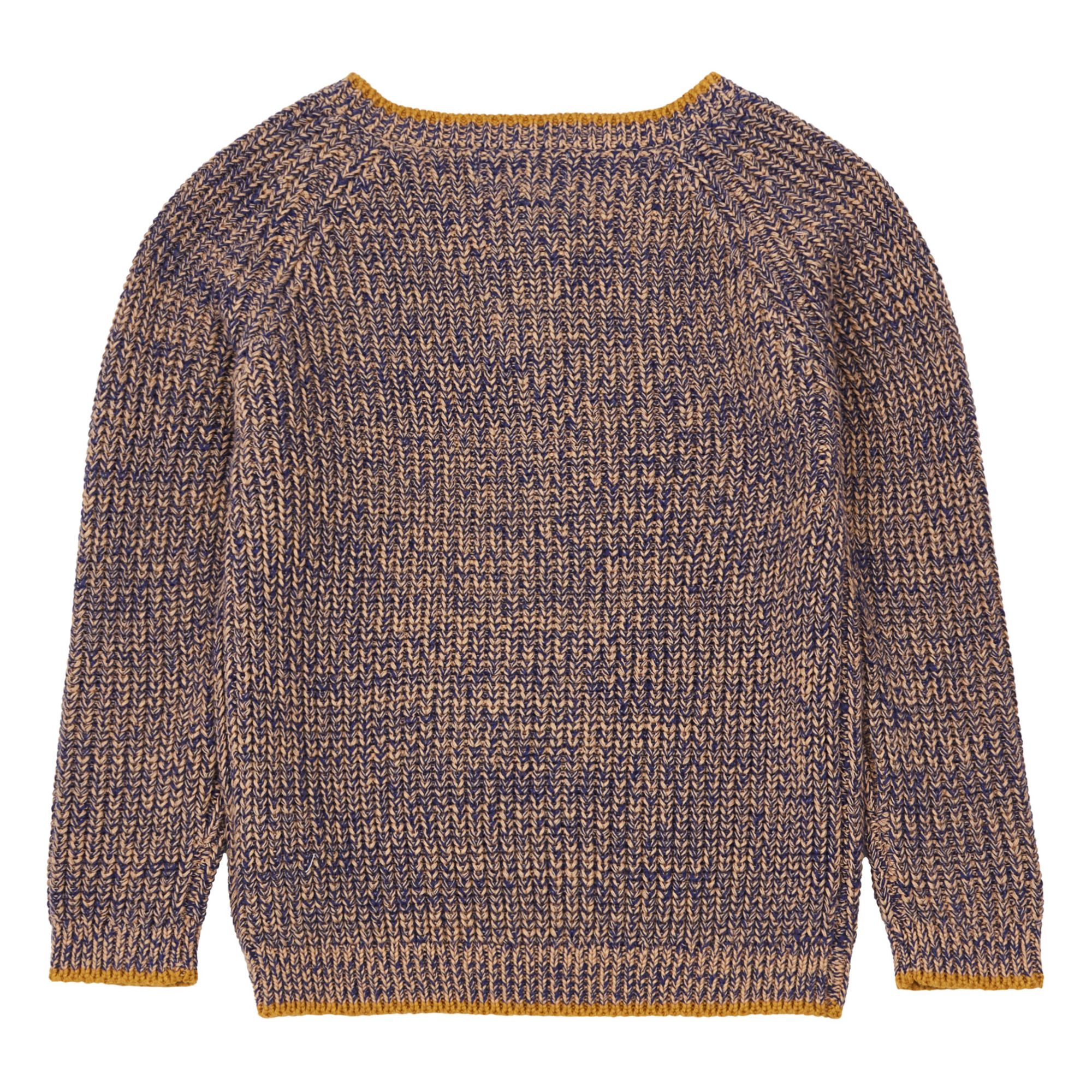 Wool and Cotton Jumper Blue- Product image n°2