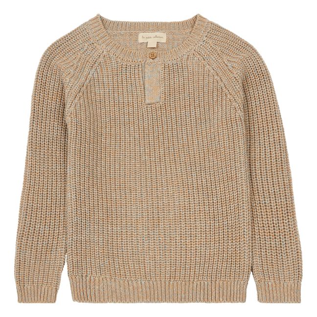 Wool and Cotton Jumper Beige
