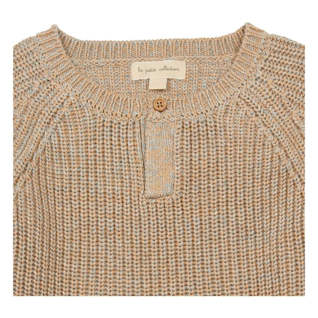 Wool and Cotton Jumper Beige