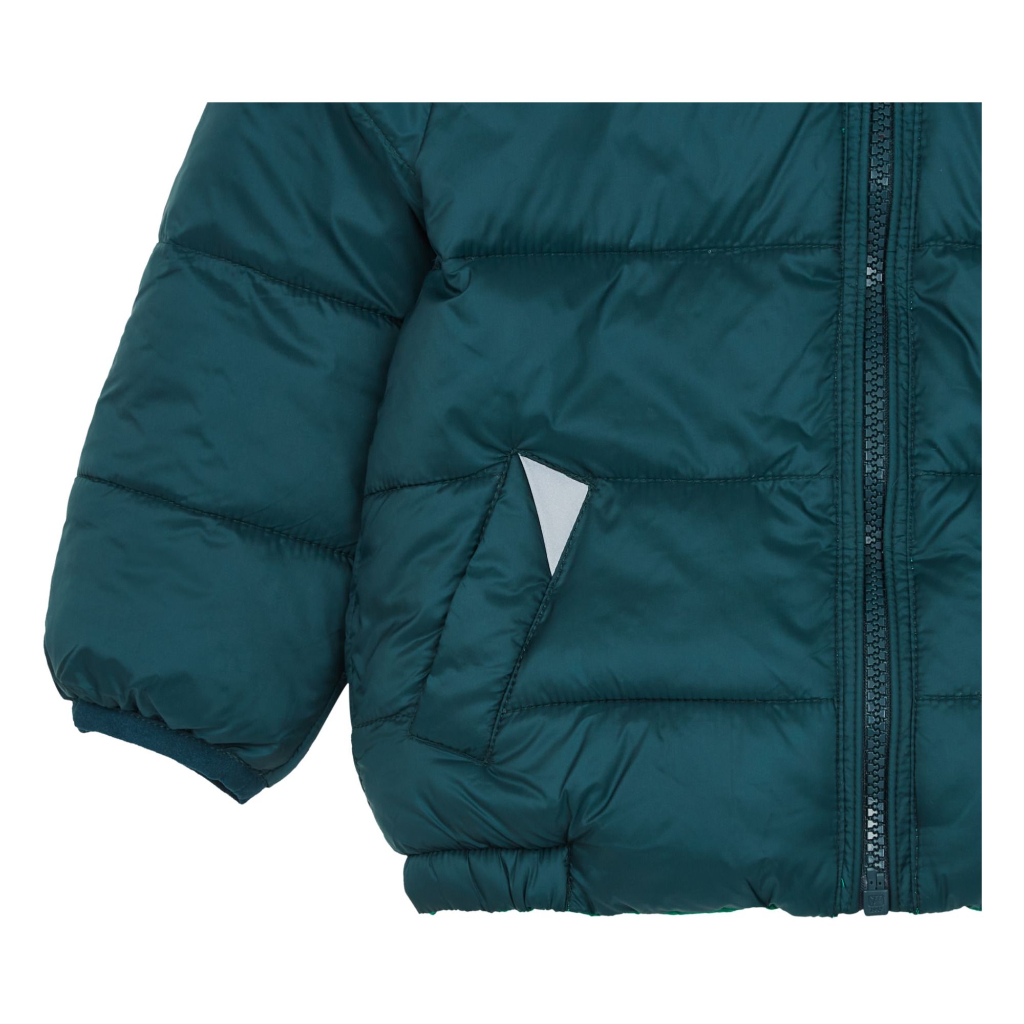Reversible Down Jacket Green- Product image n°2