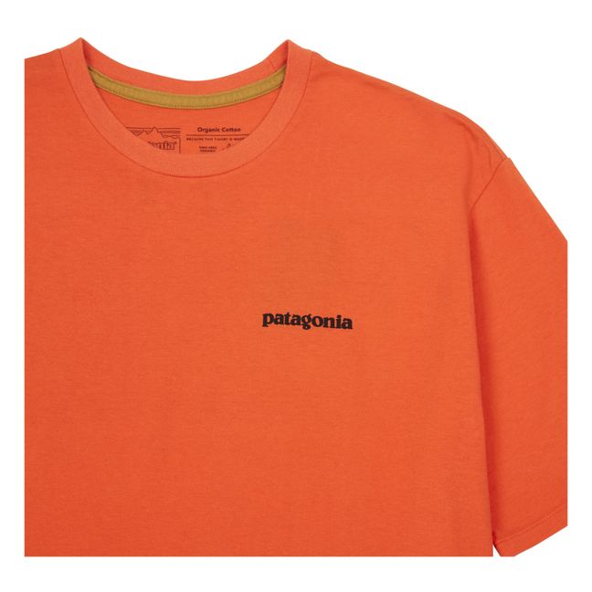 T-Shirt Coton Bio  - Collection Homme- Orange