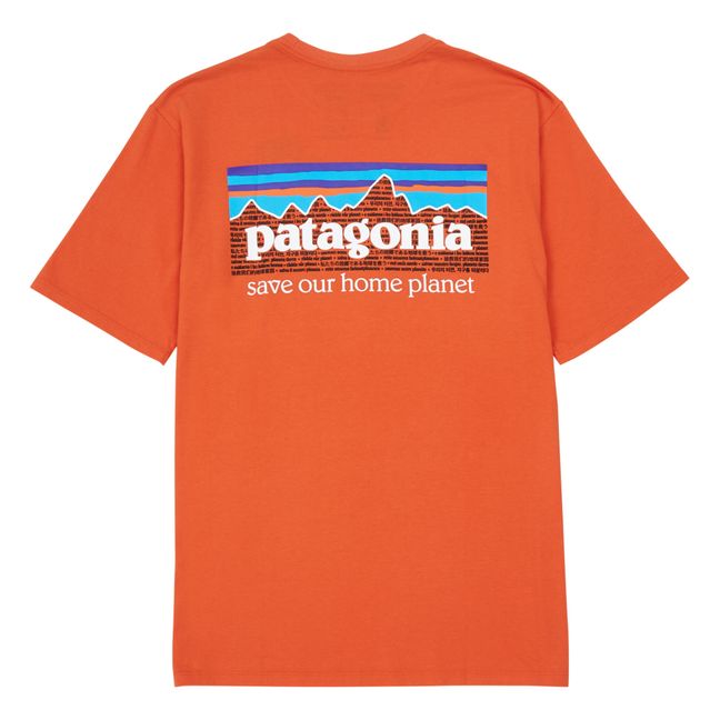 Organic Cotton T-shirt - Adult Collection - Orange