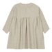 Millie Linen and Cotton Striped Dress Ecru- Miniature produit n°2