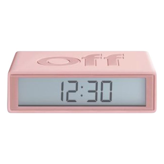 Flip+ Travel Alarm Clock | Pink
