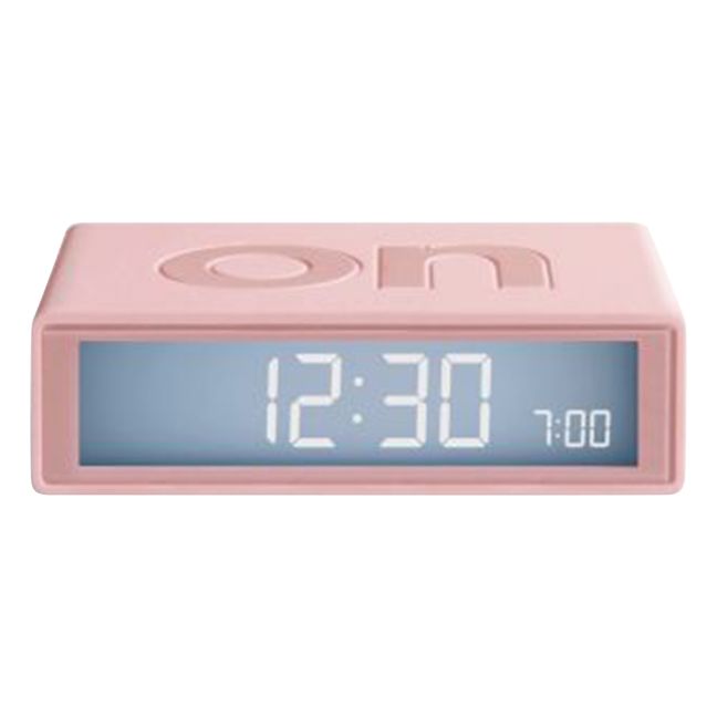 Flip+ Travel Alarm Clock Pink