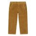 Elastic Waist Corduroy Trousers  Ochre- Miniature produit n°0
