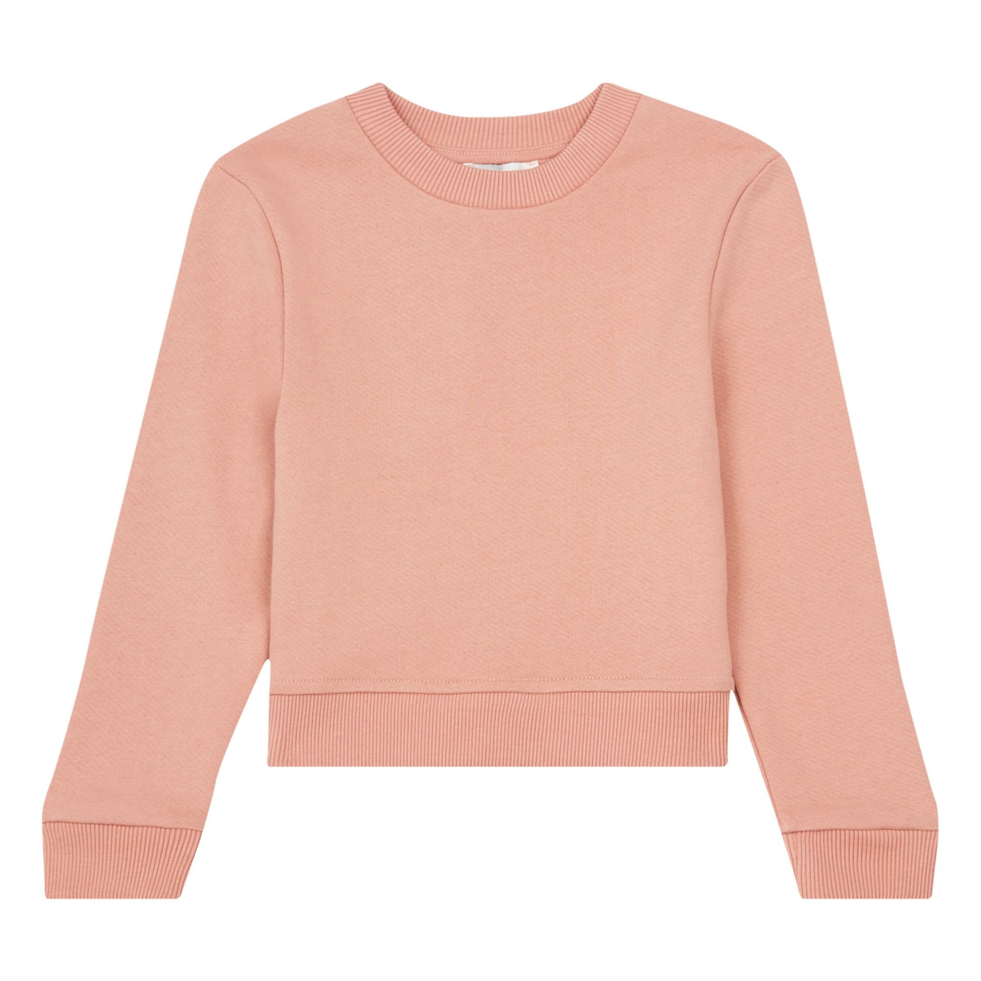 Saxo Organic Cotton Sweatshirt - Kids’ Collection - Pink- Product image n°0