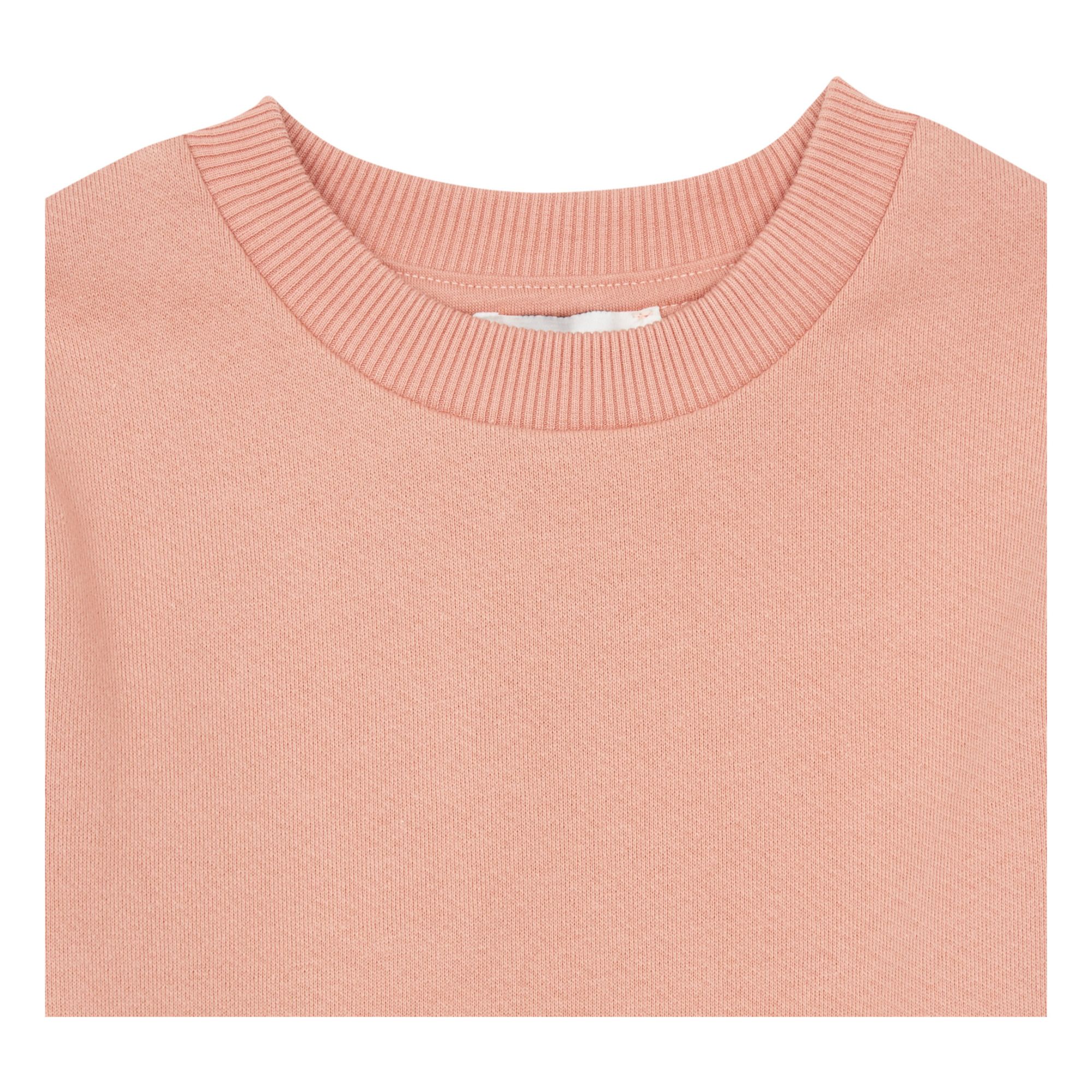 Saxo Organic Cotton Sweatshirt - Kids’ Collection - Pink- Product image n°2