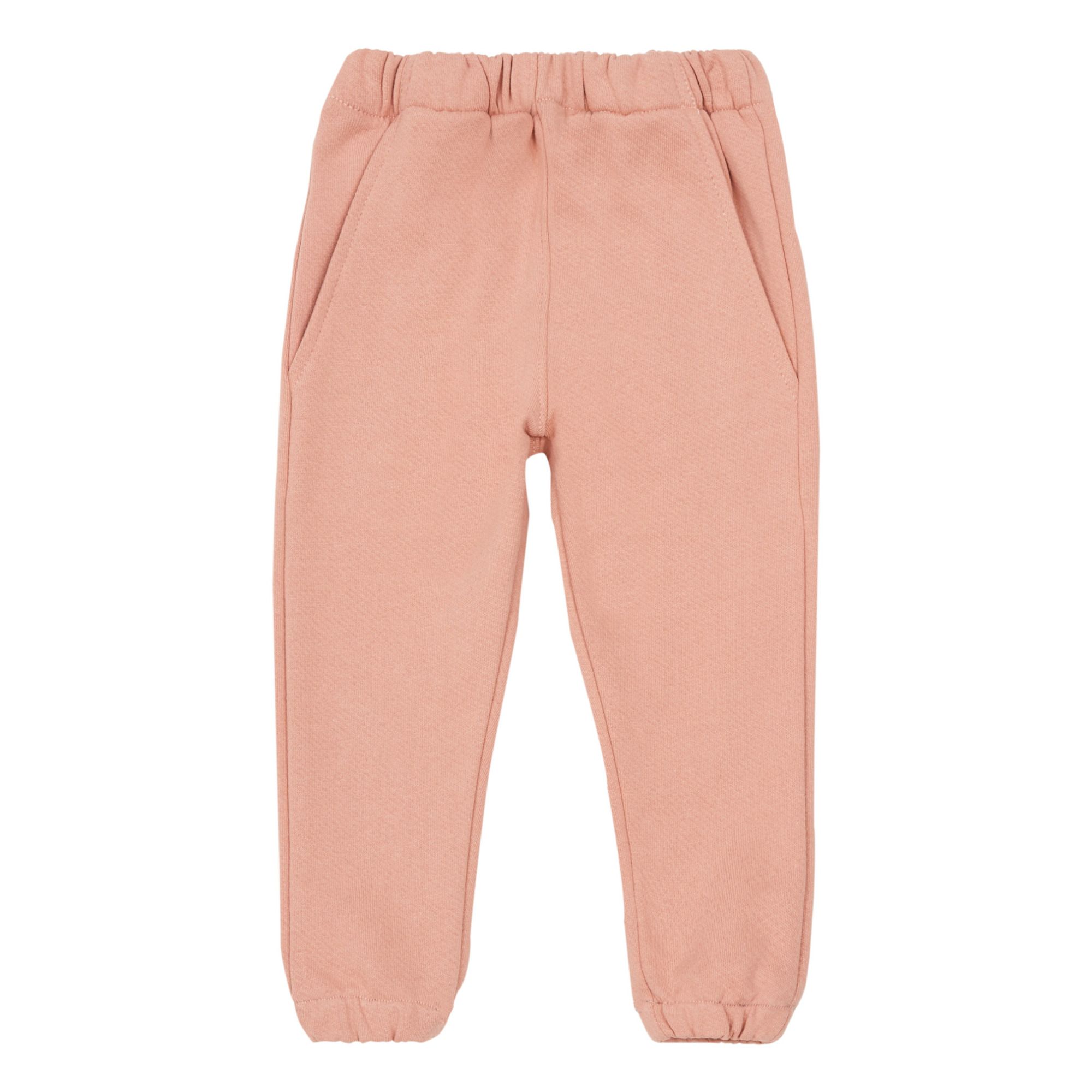 Saxo Organic Cotton Joggers - Kids’ Collection - Pink- Product image n°0