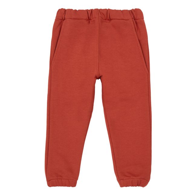 Saxo Organic Cotton Joggers - Kids’ Collection - Rosso