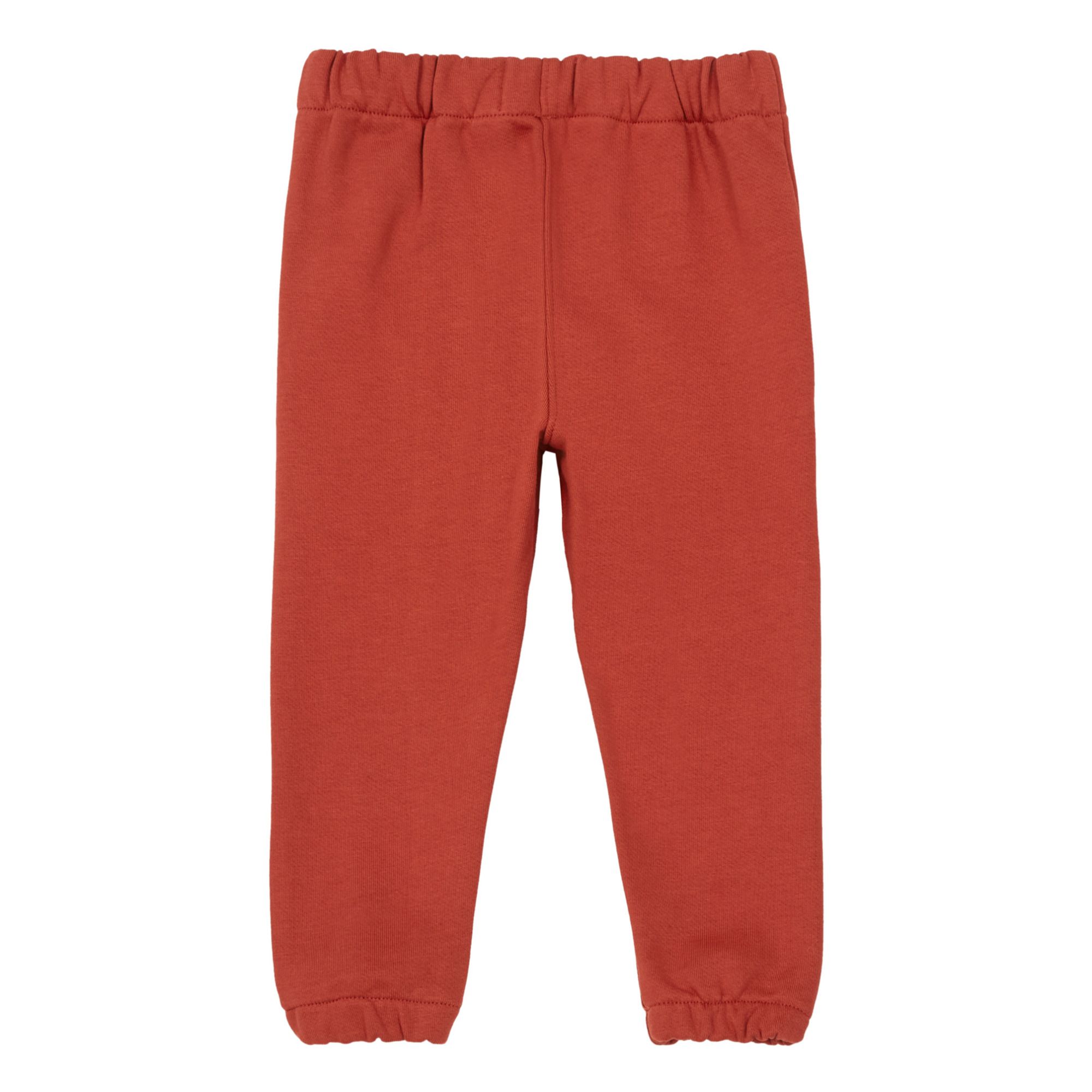 Saxo Organic Cotton Joggers - Kids’ Collection - Red- Product image n°2