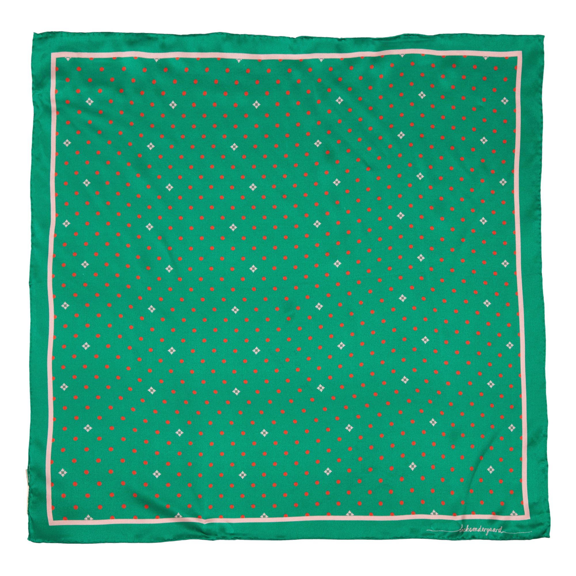 Becksondergaard - Foulard Esmeray Soie - Femme - Vert