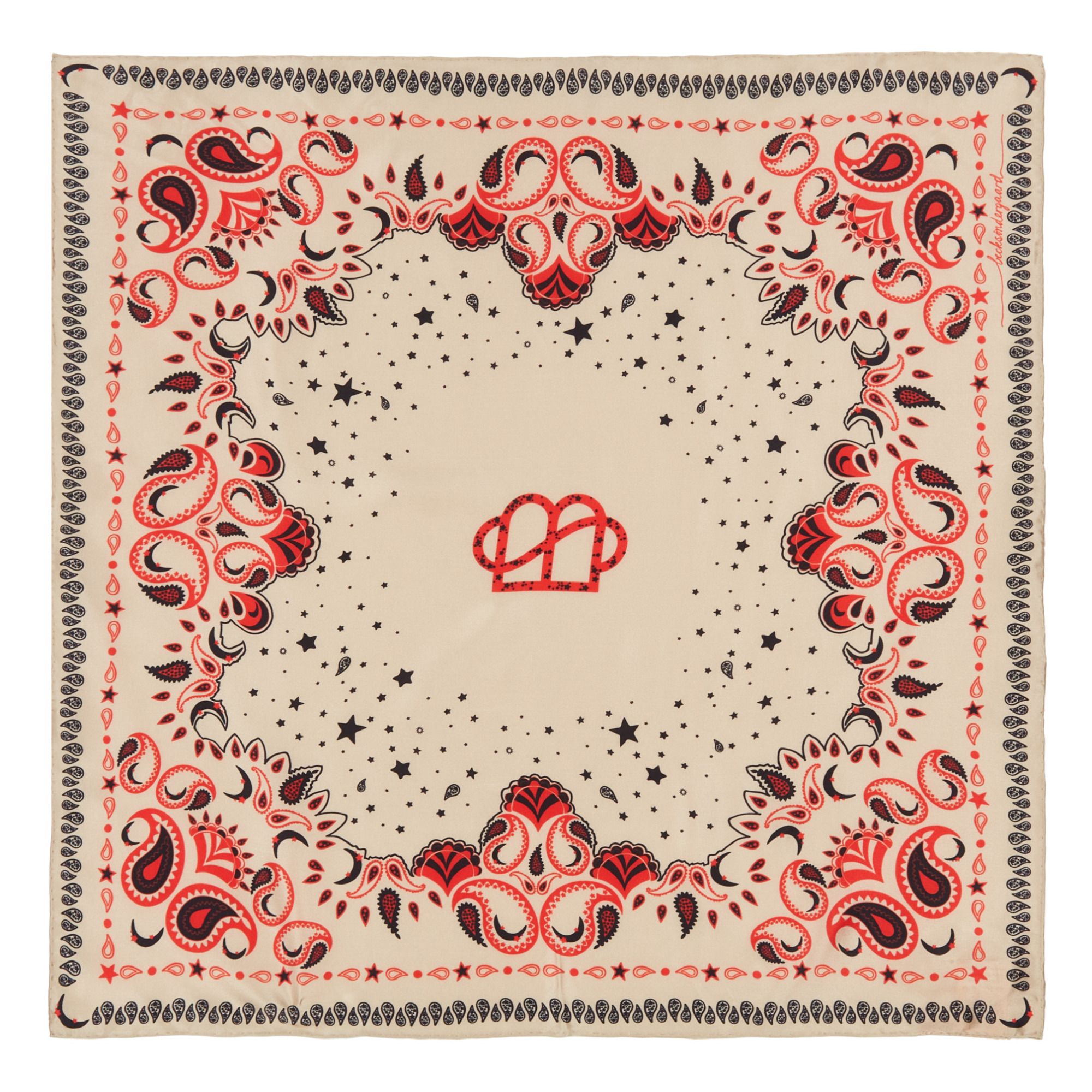 Becksondergaard - Foulard Alkira Soie - Femme - Ecru