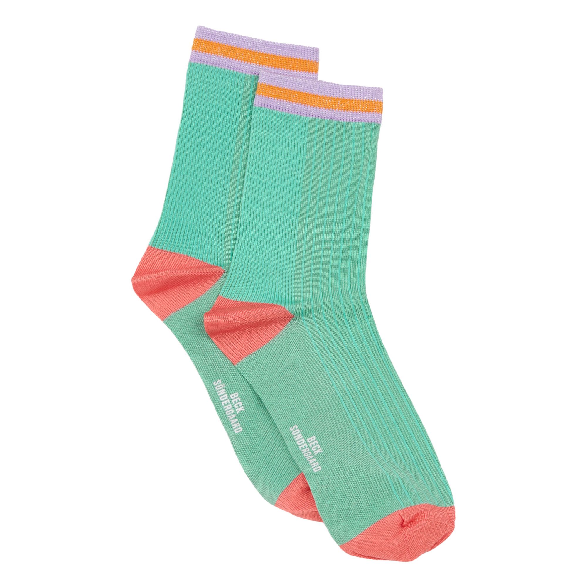 Becksondergaard - Chaussettes Kalea Reina - Femme - Vert
