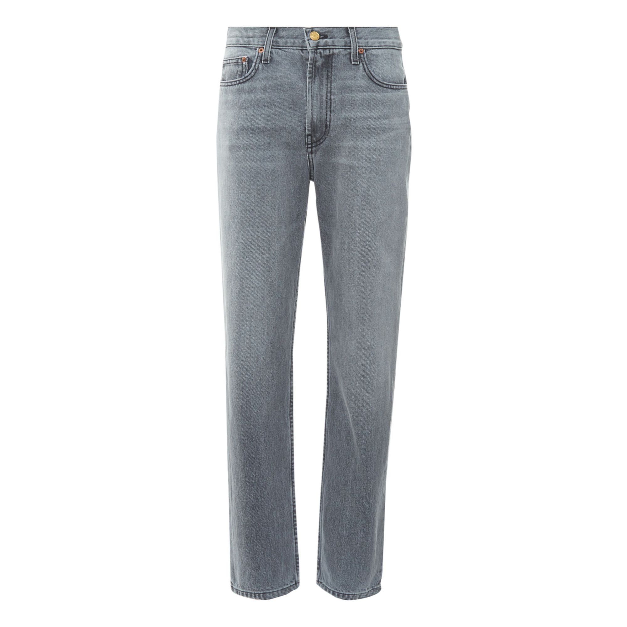 Arts High-Waisted Straight Leg Jeans Tracing Grey- Imagen del producto n°0