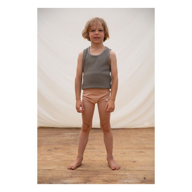 Caleçon Coton Bio | Rose pêche