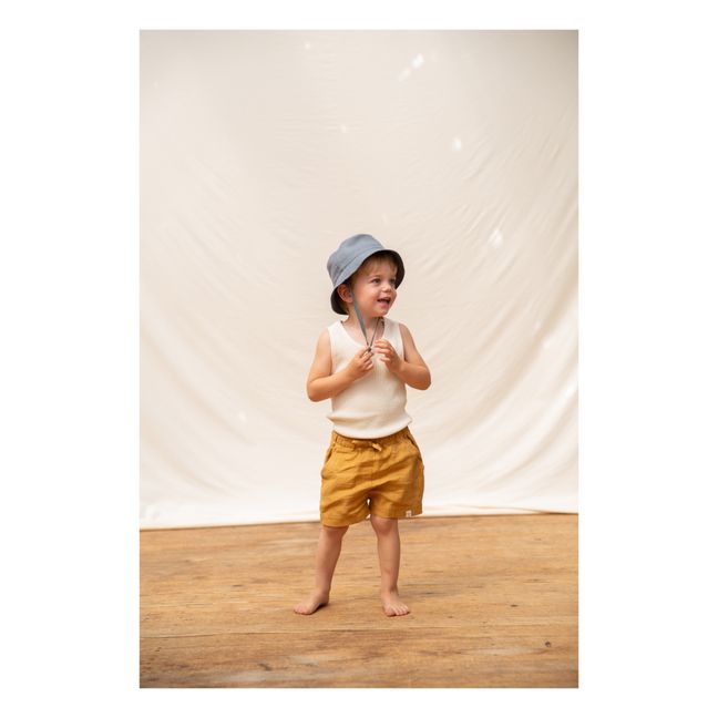 Chapeau Lin | Bleu gris