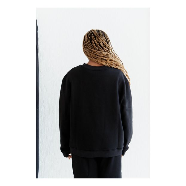 Signe - Nima Organic Cotton Sweatshirt - Black | Smallable