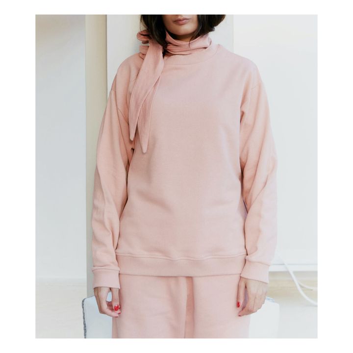 Nima Organic Cotton Sweatshirt | Pink