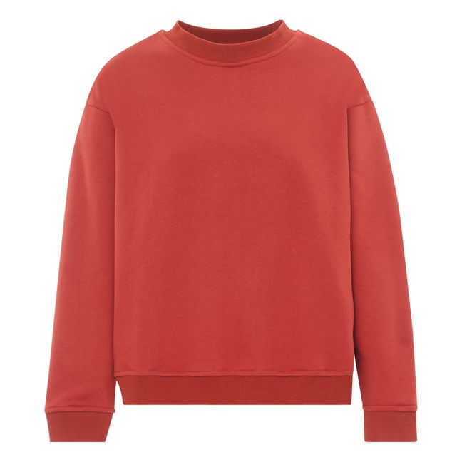 Nima Organic Cotton Sweatshirt Red
