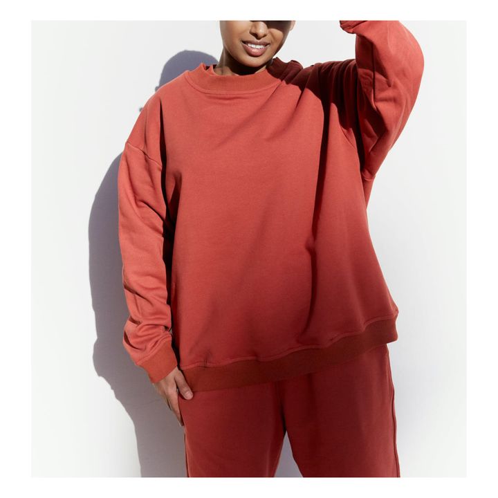 Nima Organic Cotton Sweatshirt | Red