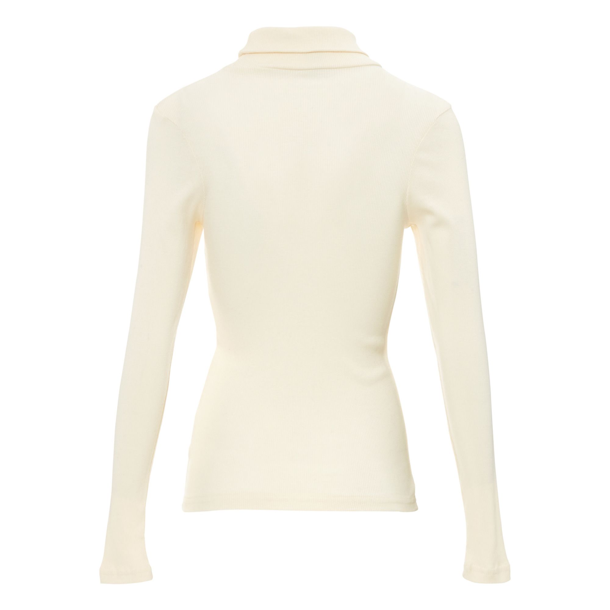 T-Shirt Shala Coton Bio Modal Crème- Image produit n°4