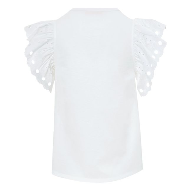 Blouse Broderie Anglaise Blanc