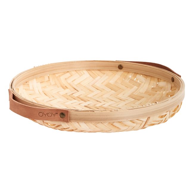 Corbeille à pain ronde en bambou