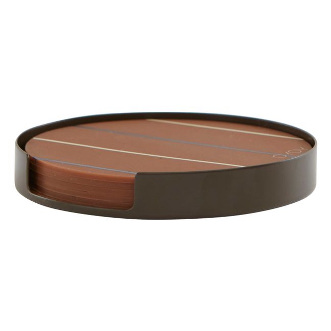 Oka Coaster | Chocolate