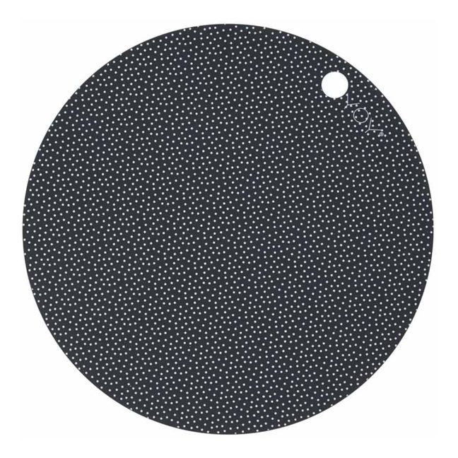 Sets de table Dot - Set de 2 Gris foncé