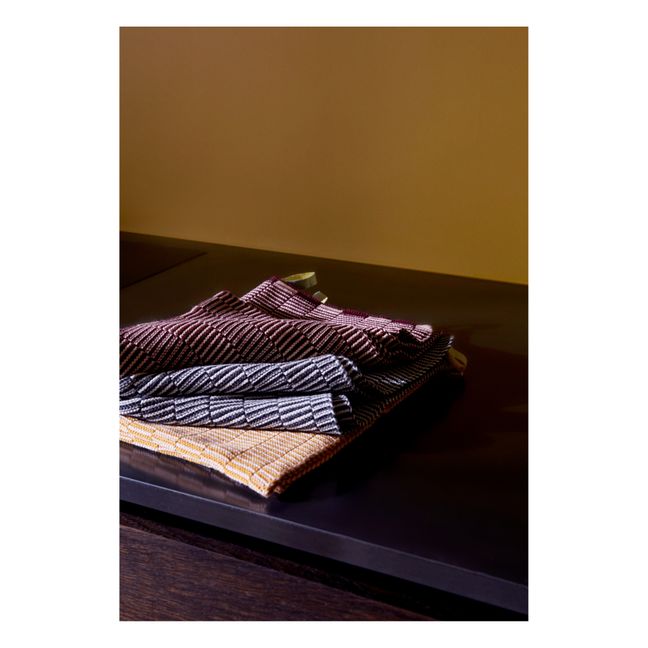 Stringa Organic Cotton Tea Towels - Set of 2 | Coral