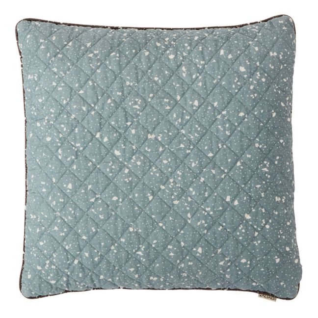 Aya Organic Cotton Quilted Cushion Caramelo