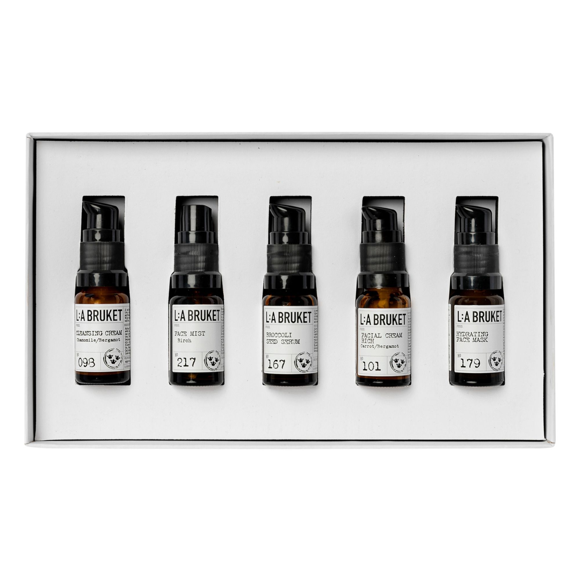 L:A BRUKET - Coffret les essentiels visage 224 - peaux normales à sèches - Non teinté