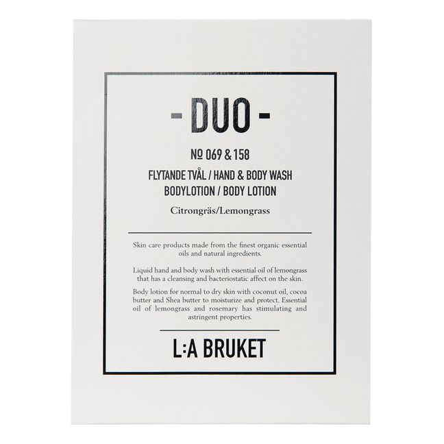 Coffret duo nettoyant & hydratant corps Citronnelle 209
