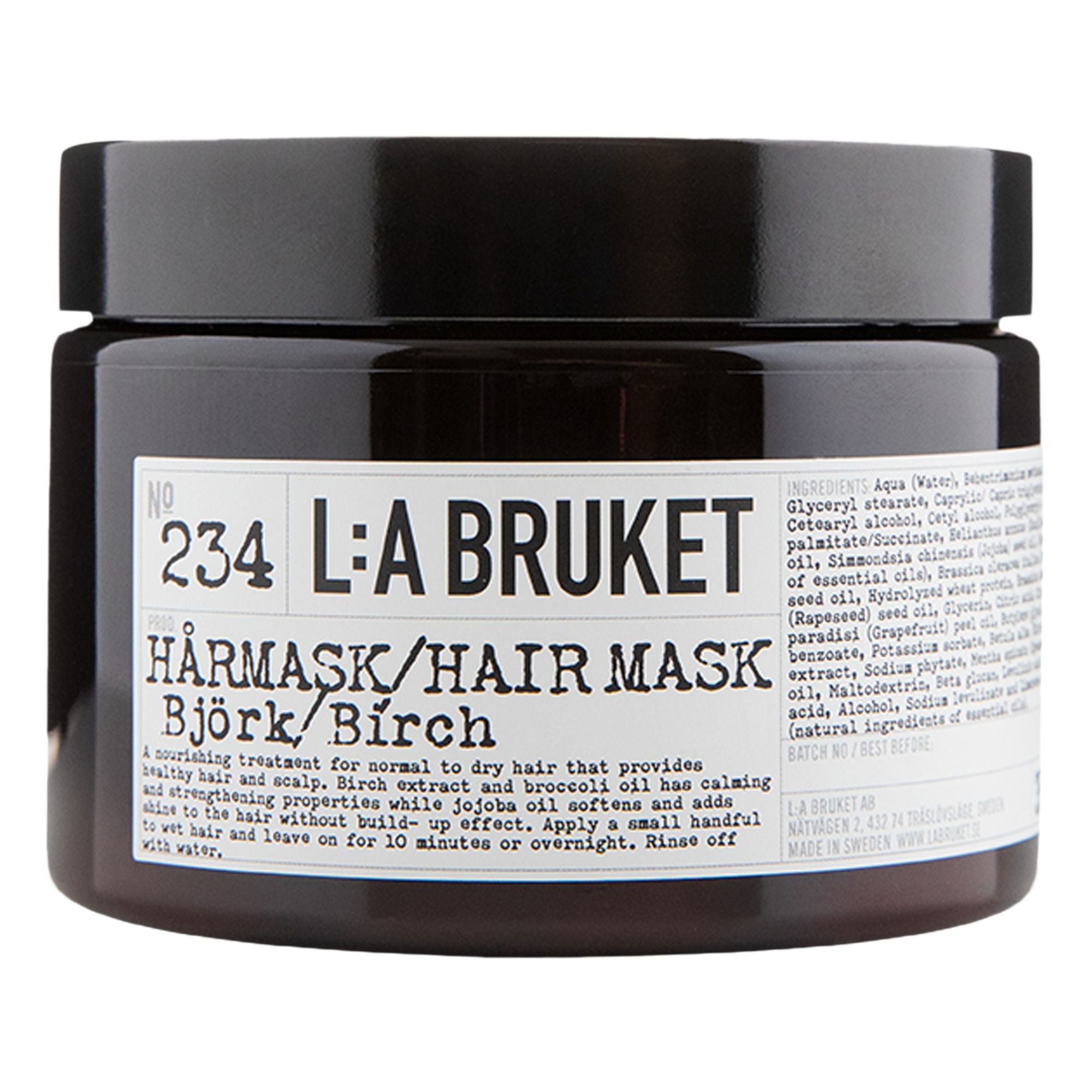 Maschera capelli nutriente Betulla 234 - 350 g- Immagine del prodotto n°0