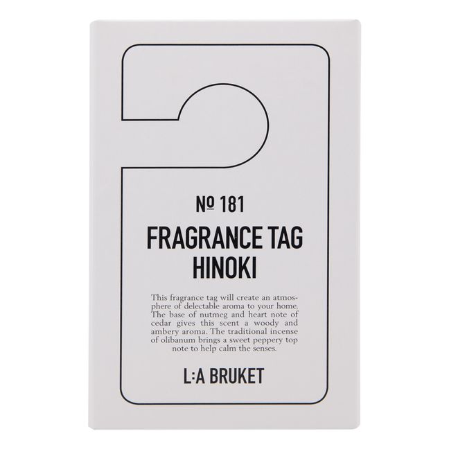 Etiquette parfumée Hinoki 181 