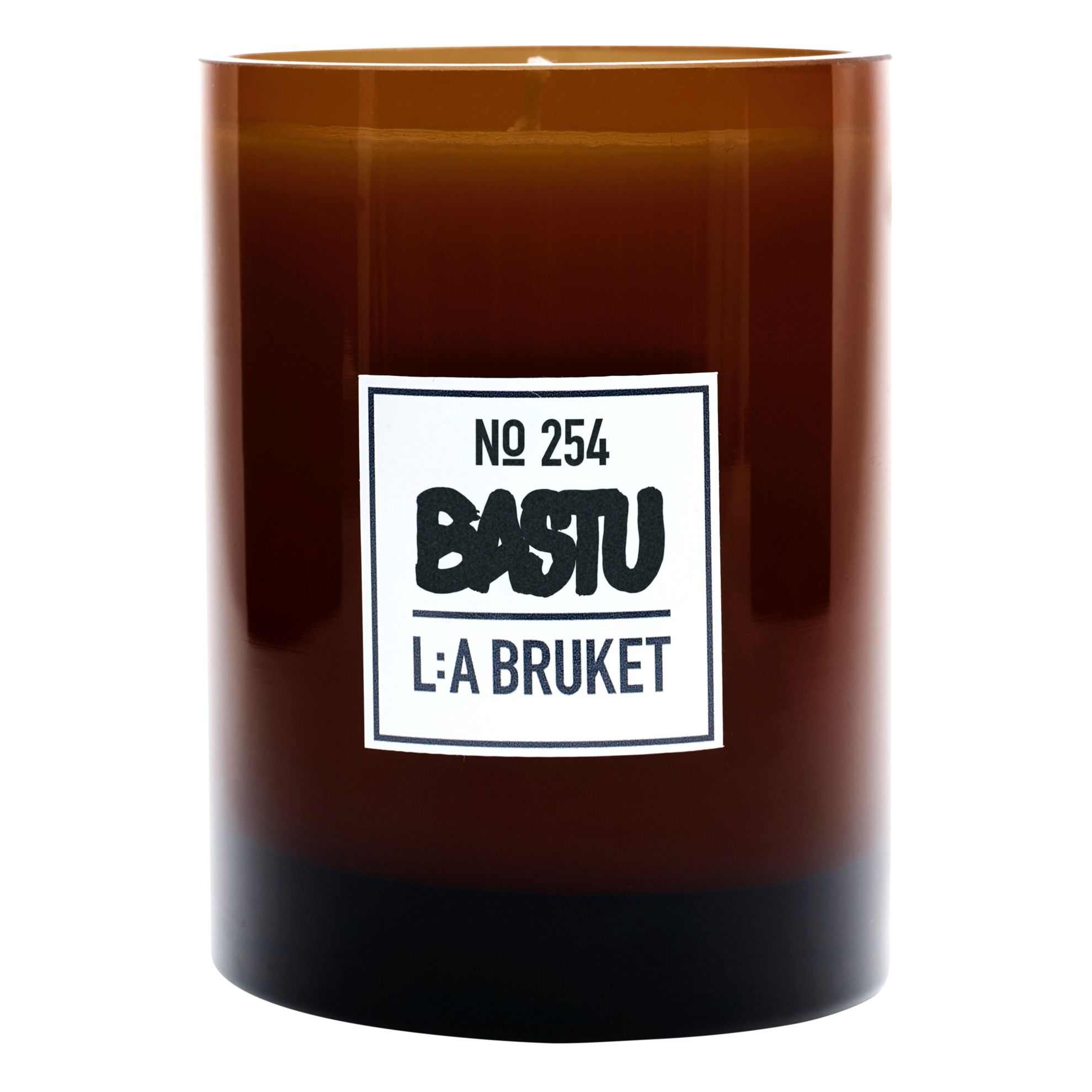 L:A BRUKET - Bougie parfumée Bastu 254 - 260 g - Non teinté