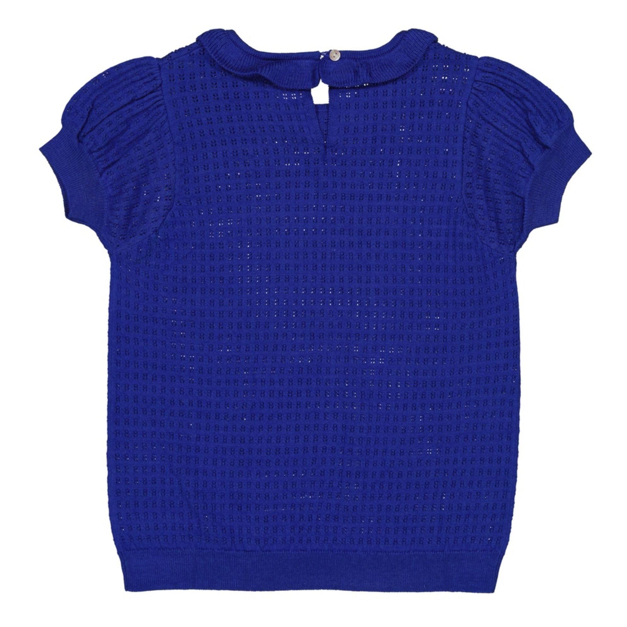 Jersey calado Cassy Azul Rey- Imagen del producto n°1