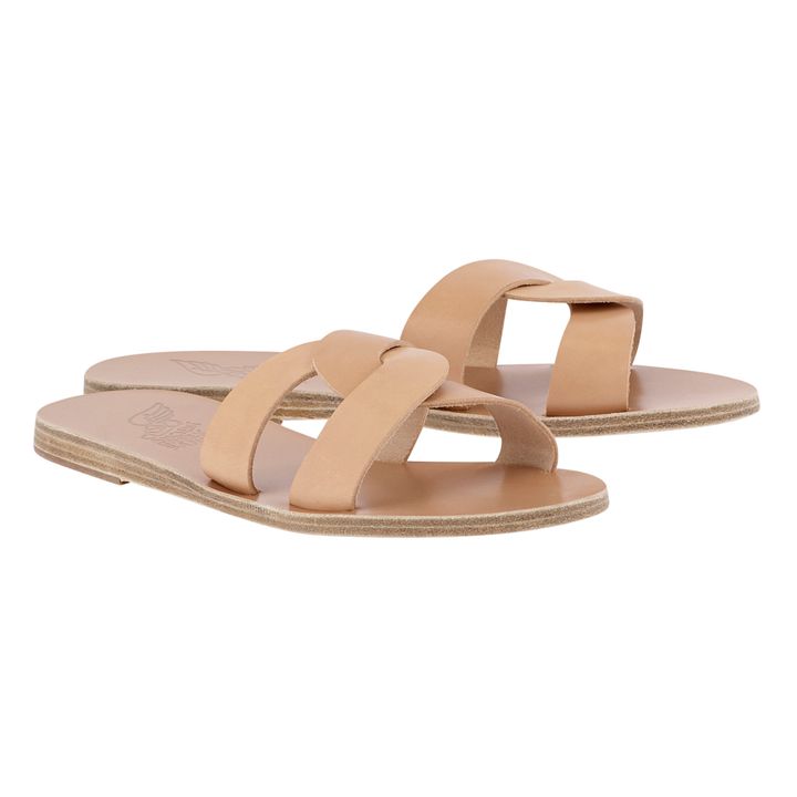 Ancient Greek Sandals - Desmos Sandals - Pale pink | Smallable