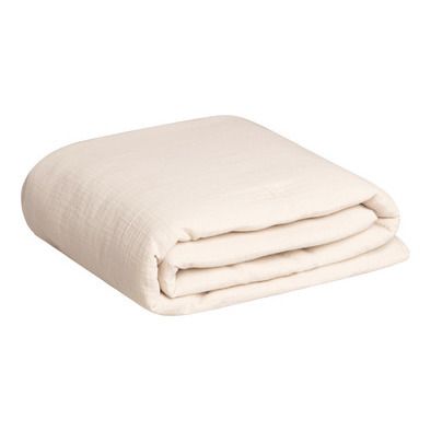 Quilted blanket, cotton muslin