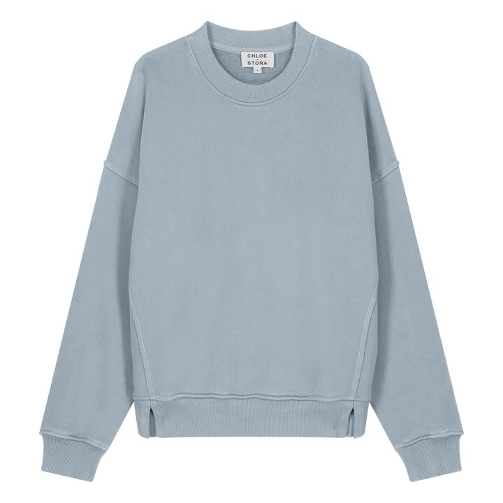 Chloé Stora - Sunny Geometric Print Sweatshirt - Light blue | Smallable