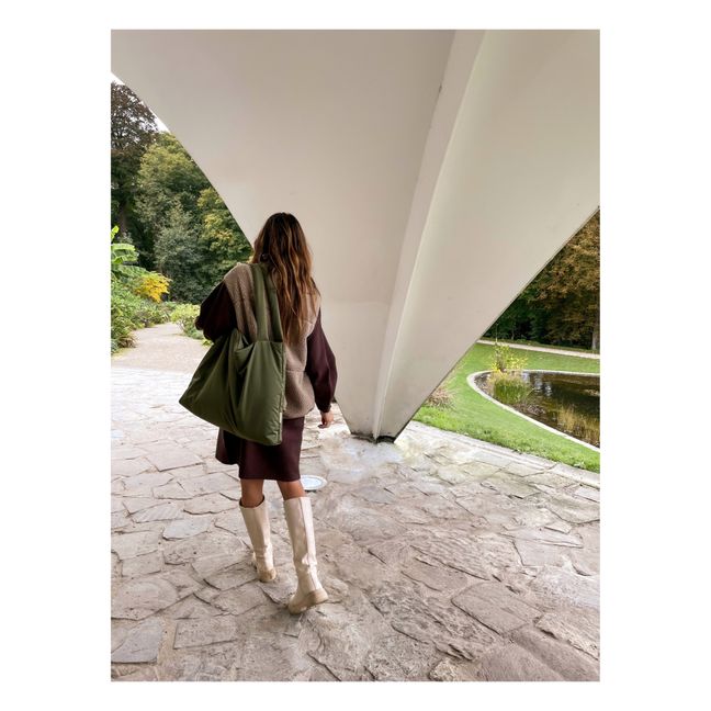 Sac mom-bag | Vert foncé